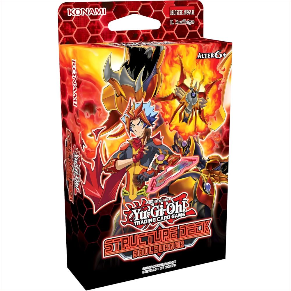 God of Cards: Yugioh Structure Deck Soulburner Produktbild