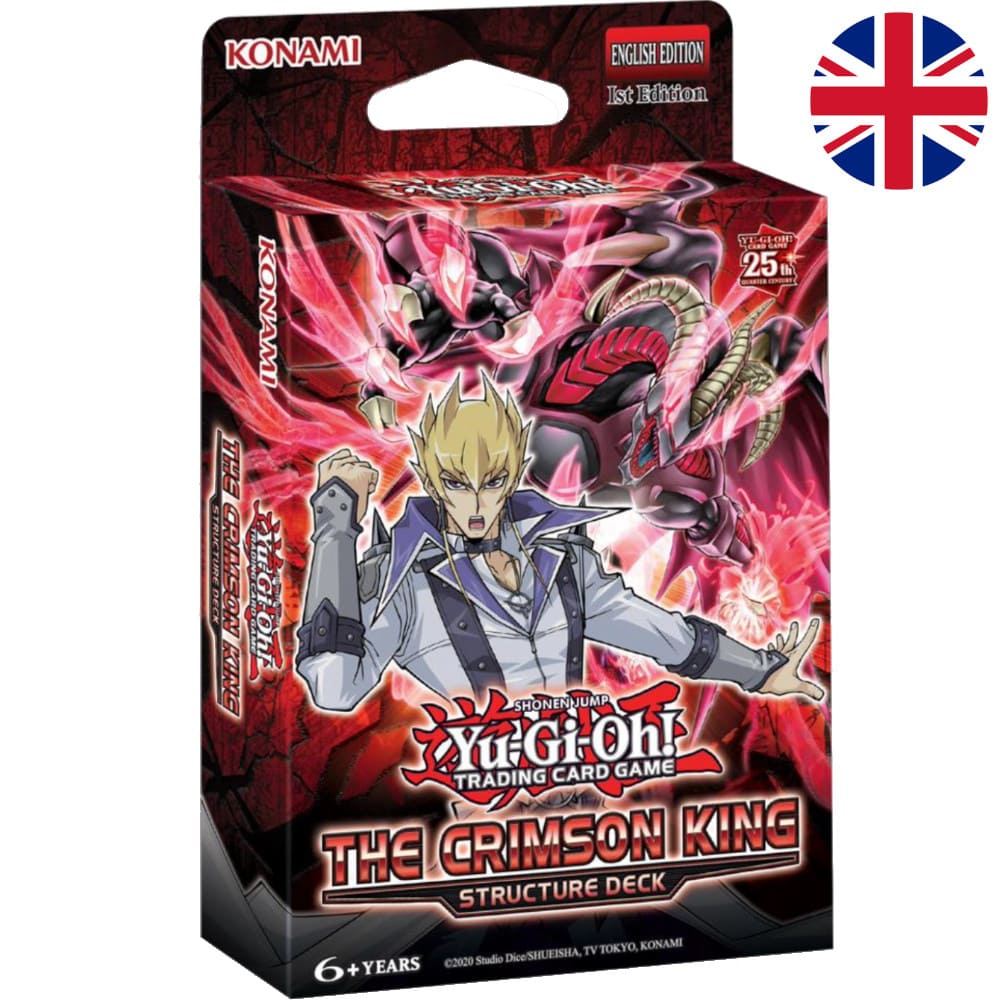 God of Cards: Yugioh Structure Deck The Crimson King Englisch Produktbild