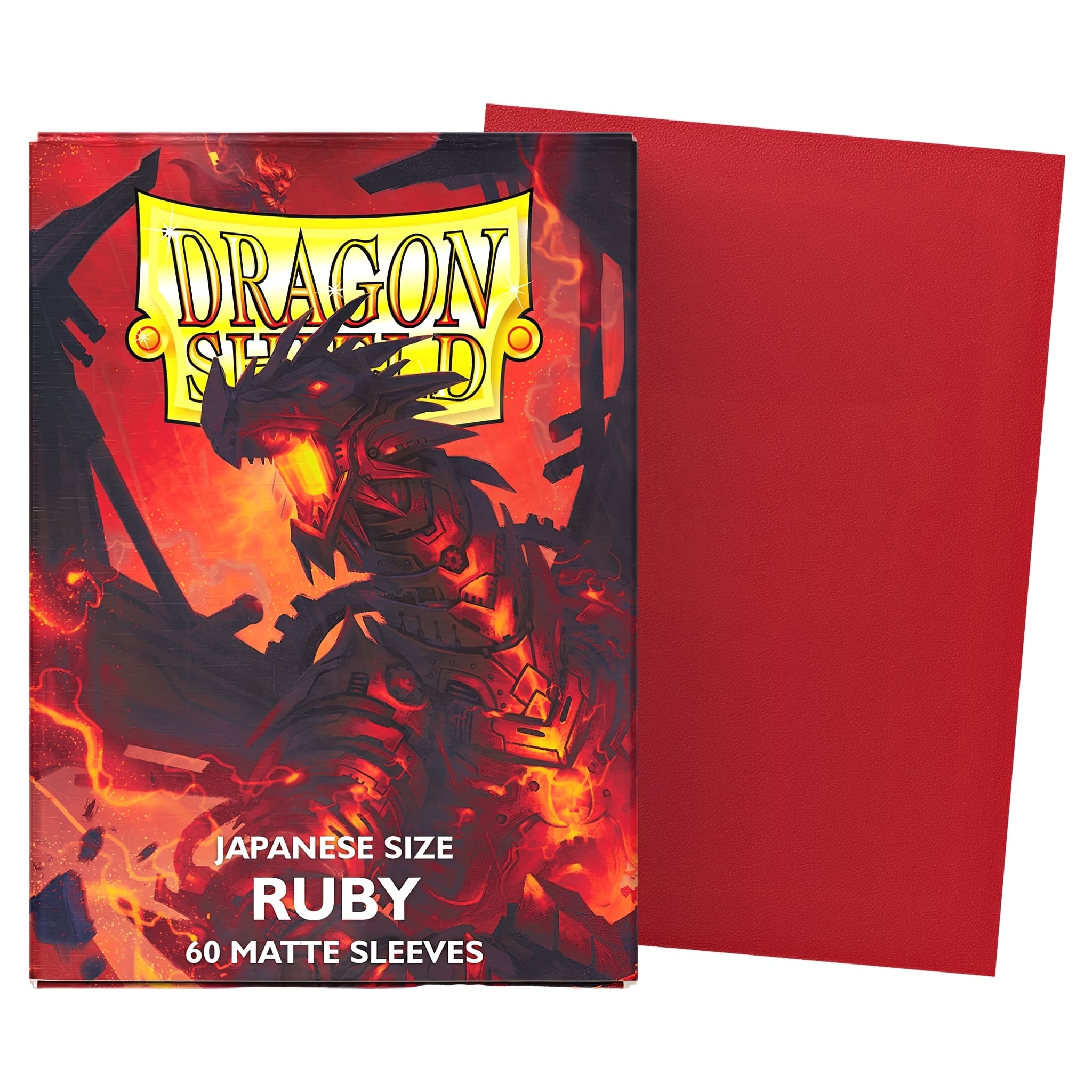 Dragon Shield <br> Japanese Size Sleeves <br> 60 pieces multicolor