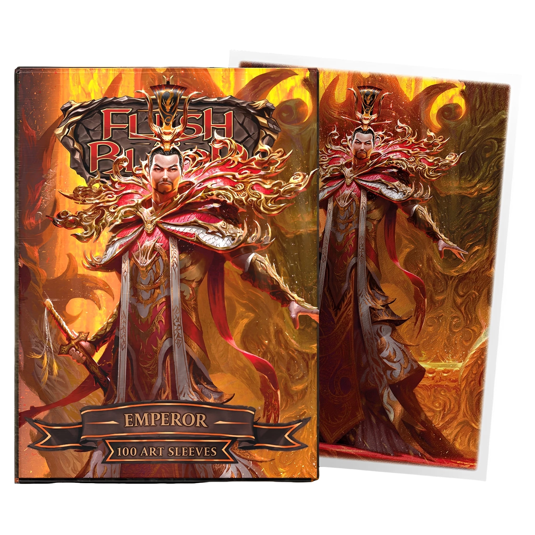 Dragon Shield Standard Size Matte Dual Art Sleeves Flesh & Blood 100 Count