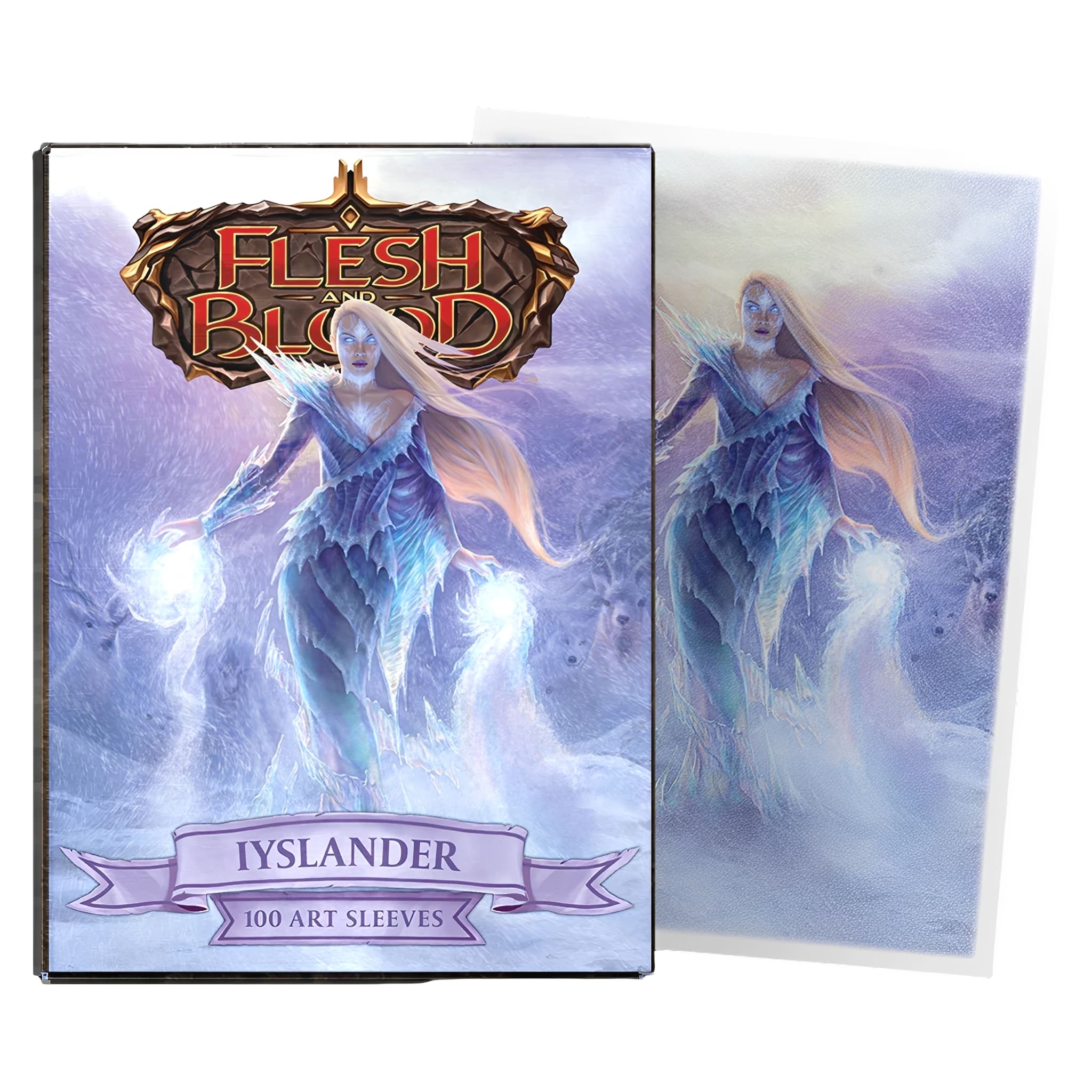 Dragon Shield Standard Size Matte Dual Art Sleeves Flesh & Blood 100 Count