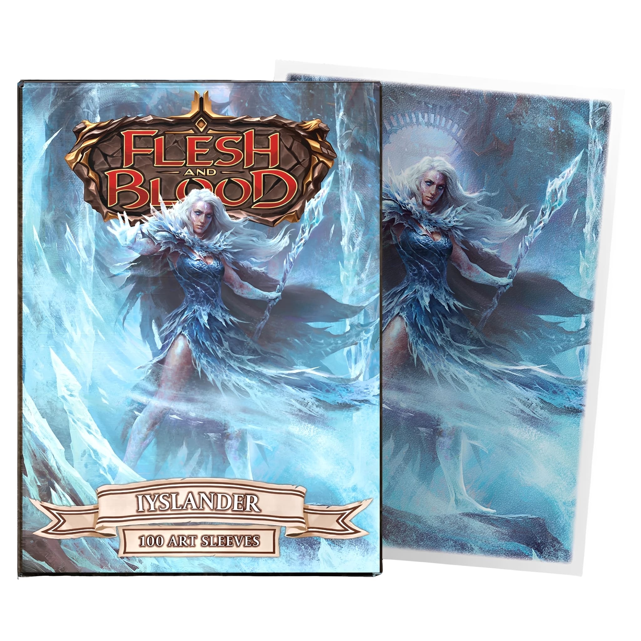 Dragon Shield Standard Size Matte Dual Art Sleeves Flesh & Blood 100 Count