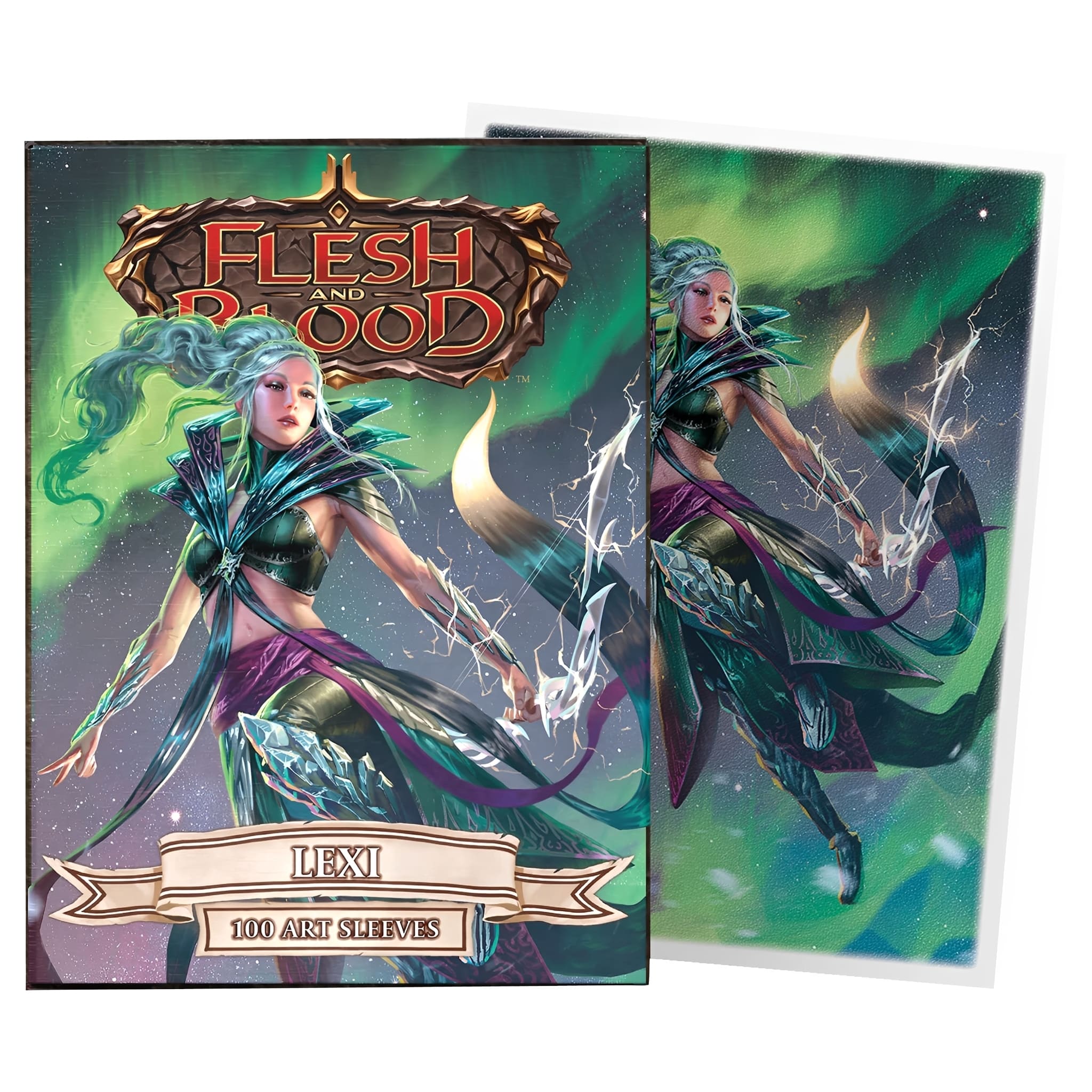 Dragon Shield Standard Size Matte Dual Art Sleeves Flesh & Blood 100 Count