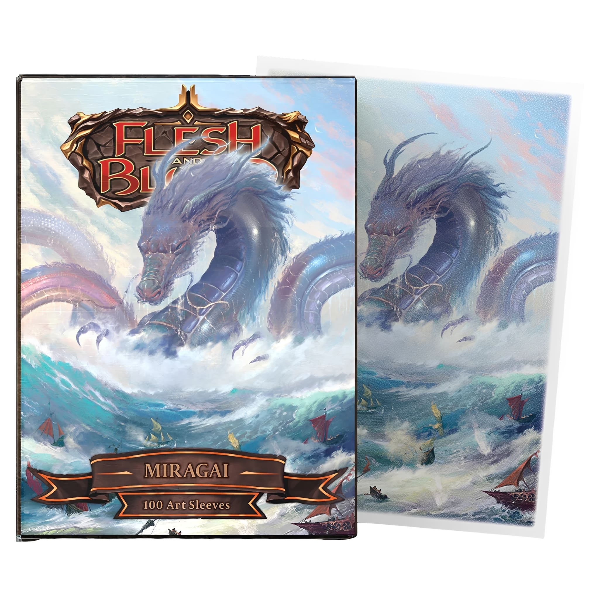 Dragon Shield Standard Size Matte Dual Art Sleeves Flesh & Blood 100 Count