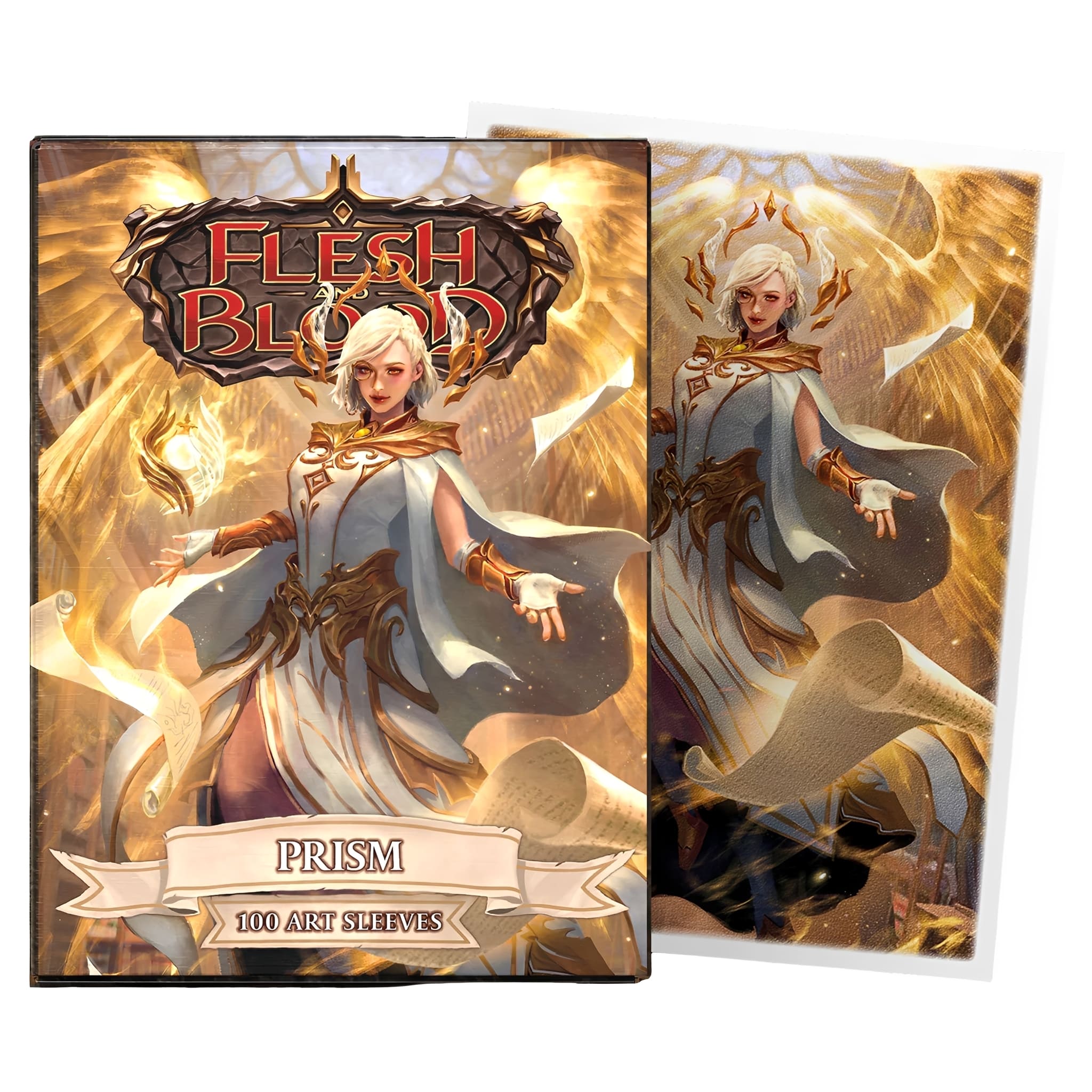 Dragon Shield Standard Size Matte Dual Art Sleeves Flesh & Blood 100 Count