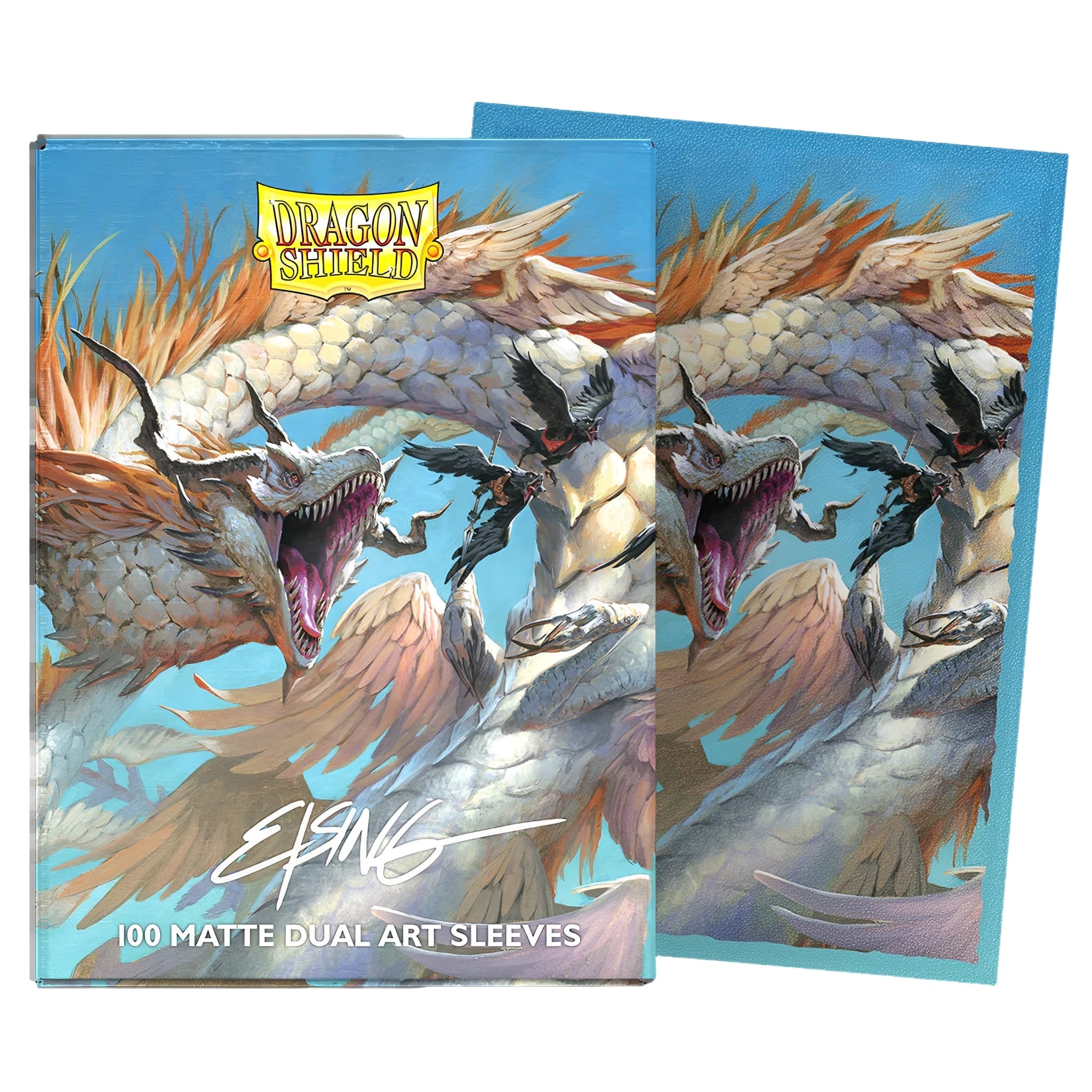 Dragon Shield Standard Size Matte Dual Art Sleeves Signature Series 100 Count