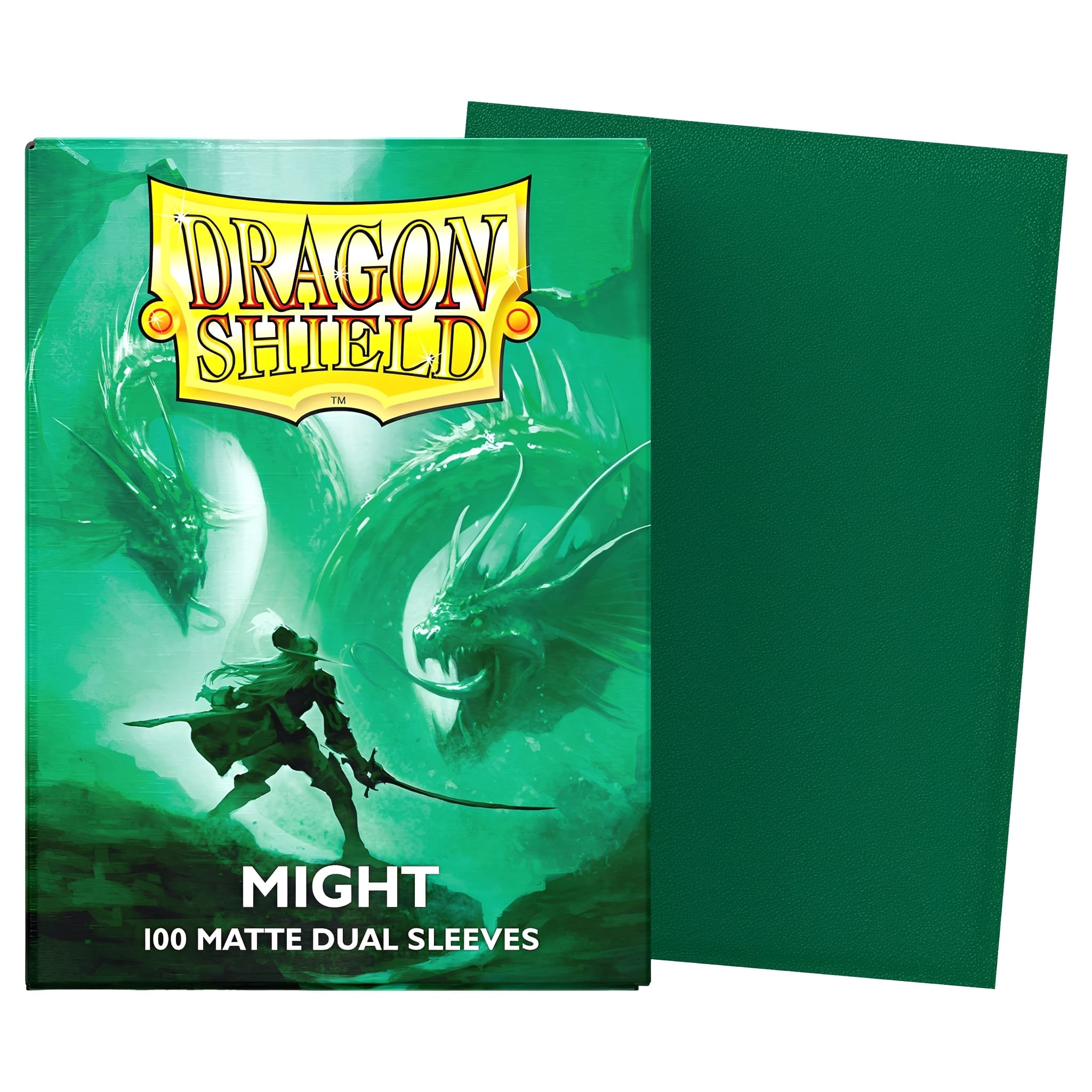 Ασπίδα Δράκους <br> Τυπικά μανίκια μέγεθος <br> 100 τεμάχια Dual Multicolor