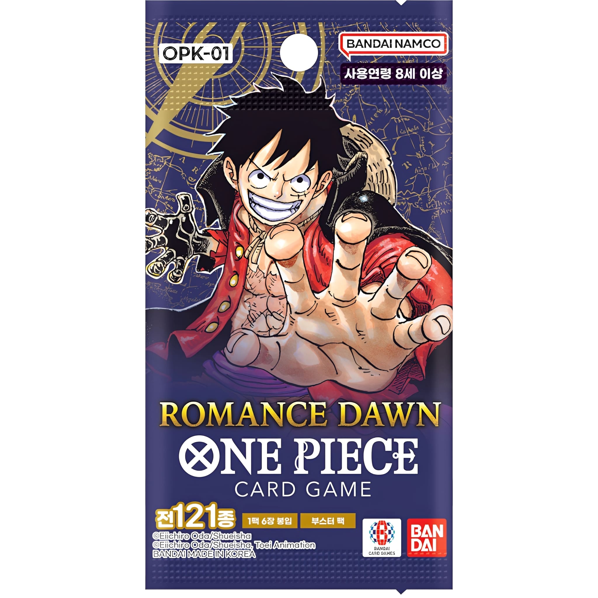 One Piece <br> OPK-01 Romance Dawn <br> Booster <br> Koreanisch