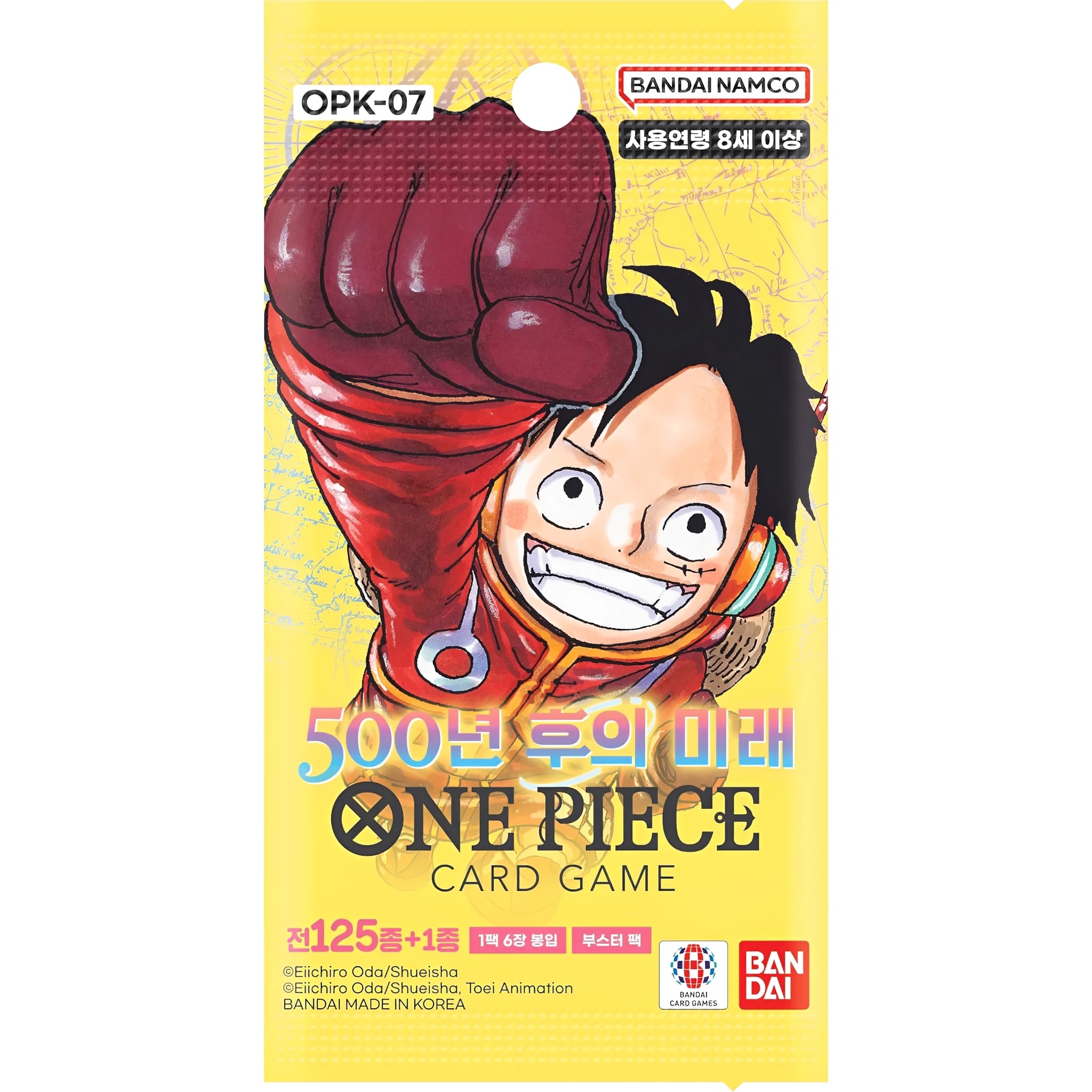 One Piece <br> OPK-07 500 Years into the Future <br> Booster <br> Koreanisch