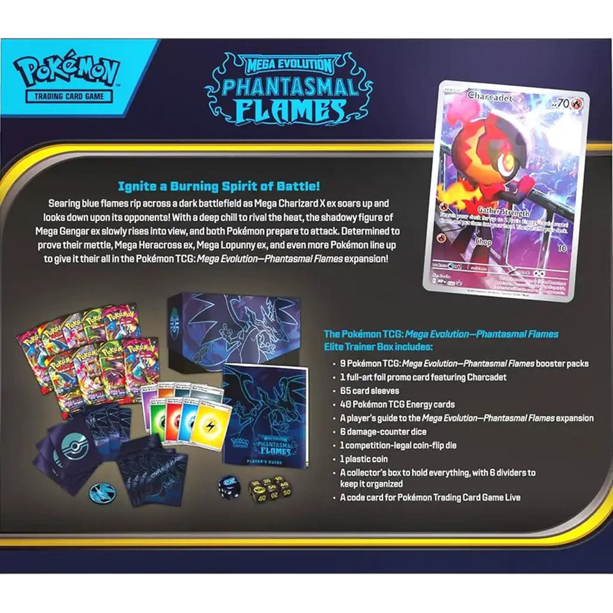 Pokémon Phantasmal Flames Elite Trainer Box