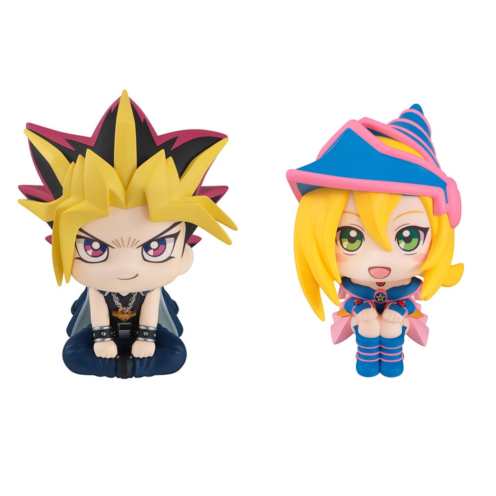 Yu-Gi-Oh! <br> Duel Monsters Look Up PVC Statue <br> Yami Yugi & Dark Magician Girl Set 11cm - God Of Cards