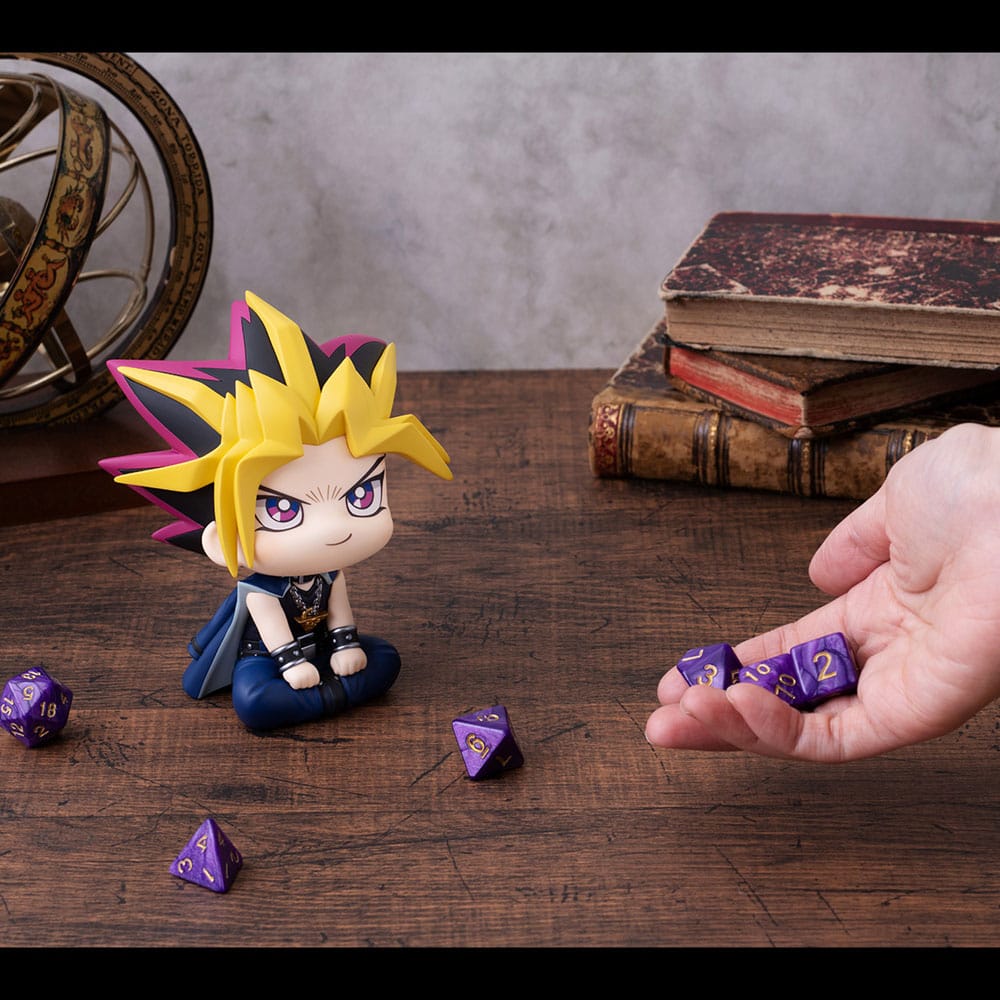 Yu-Gi-Oh! <br> Duel Monsters Look Up PVC Statue <br> Yami Yugi & Dark Magician Girl Set 11cm - God Of Cards