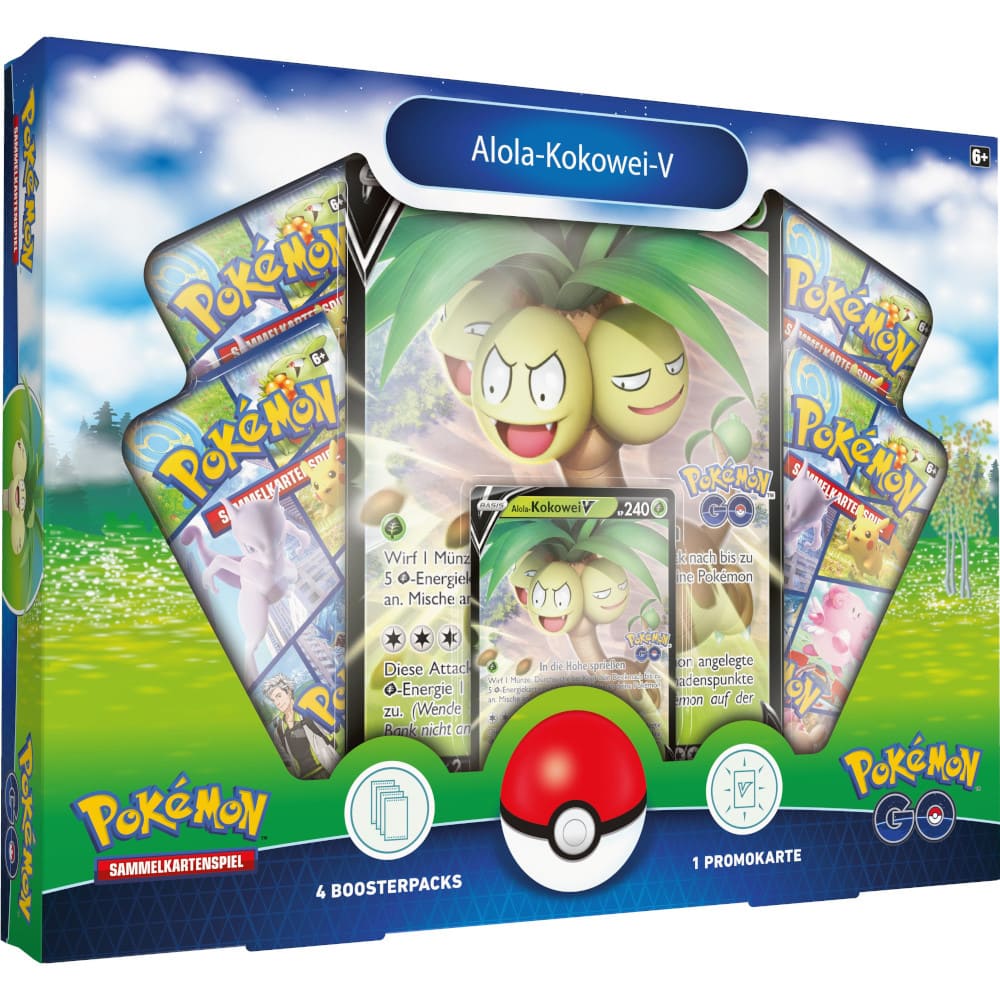 God of Cards: Pokemon GO Alola-Kokowei-V Deustch Produktbild