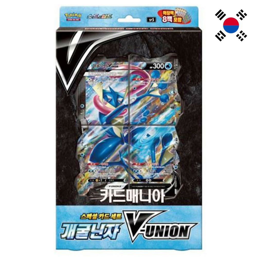 God of Cards: Pokemon Greninja V-Union Card Set Koreanisch Produktbild