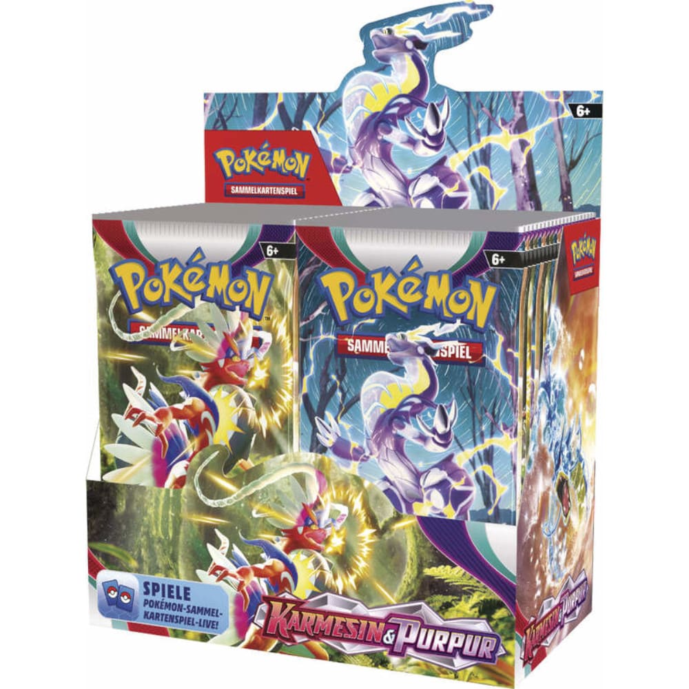 God of Cards: Pokemon Karmesin & Purpur Display Produktbild