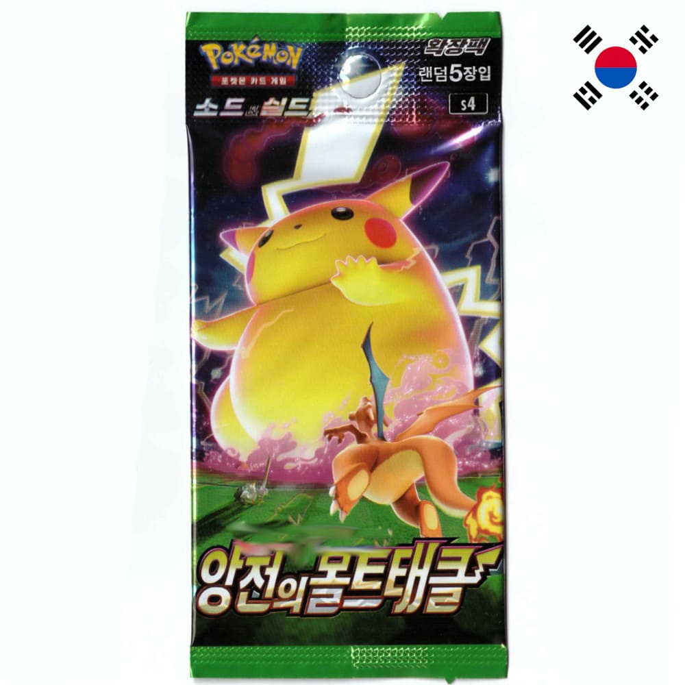 volt tackle booster box Pokmon TCG - Sword & Shield - - Pack Korean Pokemon Card Restock: Volt