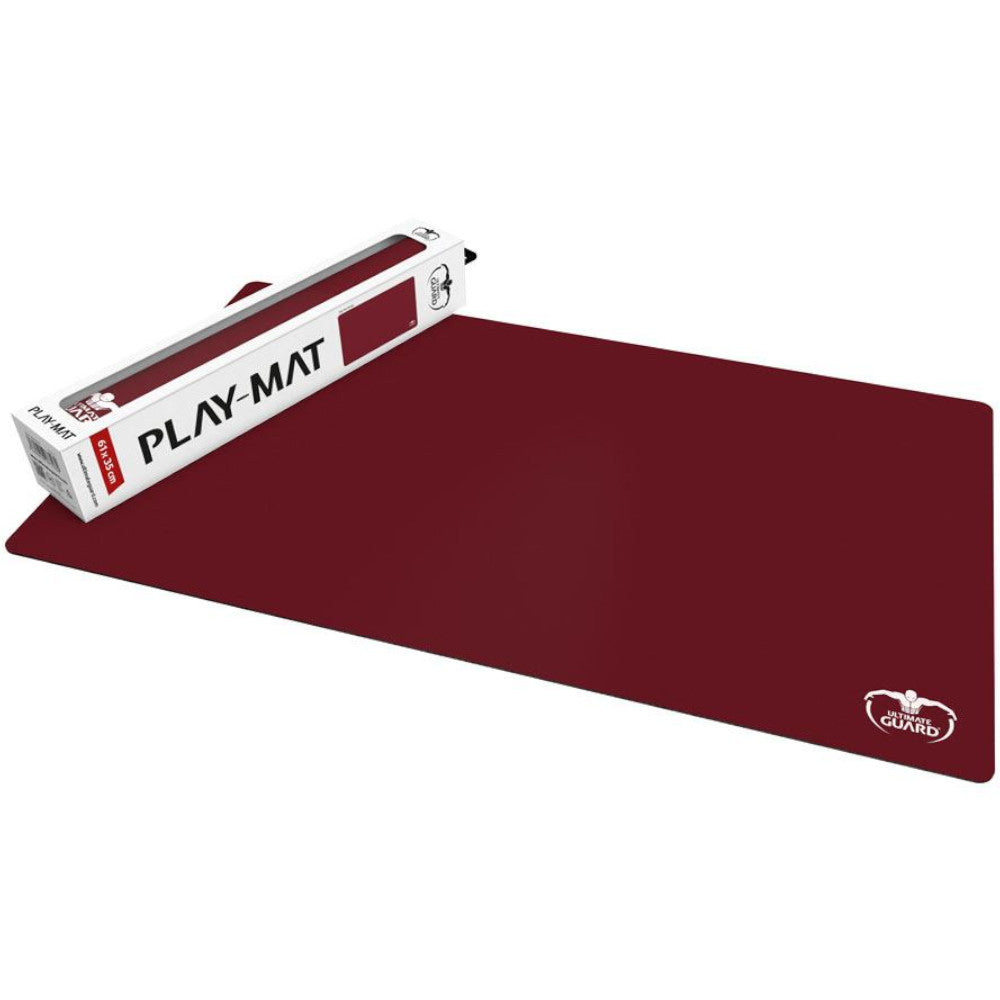 God of Cards: Ultimate Guard Playmat Monochrome 61x35cm Bordeauxrot Produktbild