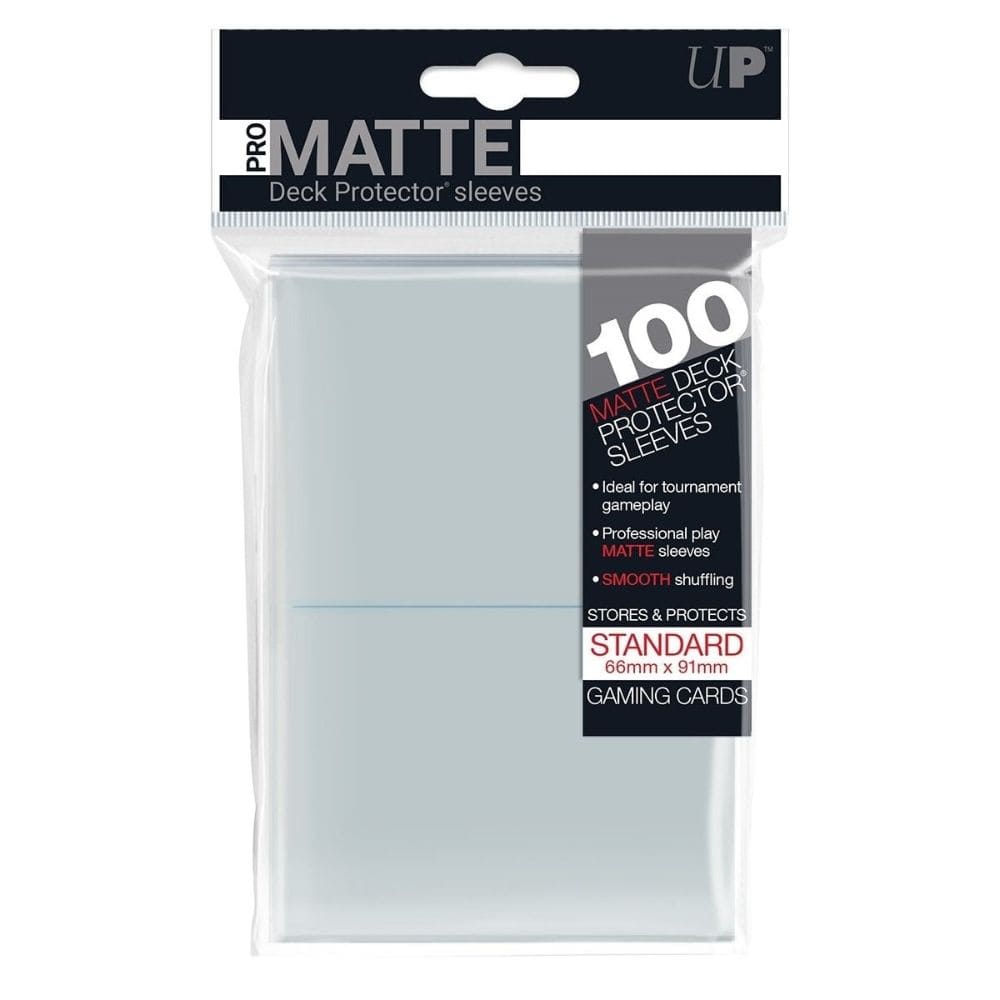 God of Cards: bustine protettive Ultra Pro Standard Size PRO-Matte, 100 pezzi, immagine del prodotto