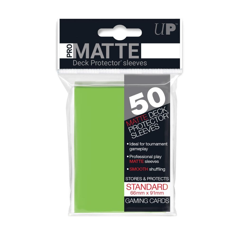 God of Cards: Ultra Pro Standard Size PRO-Matte Sleeves 50 Stück Produktbild