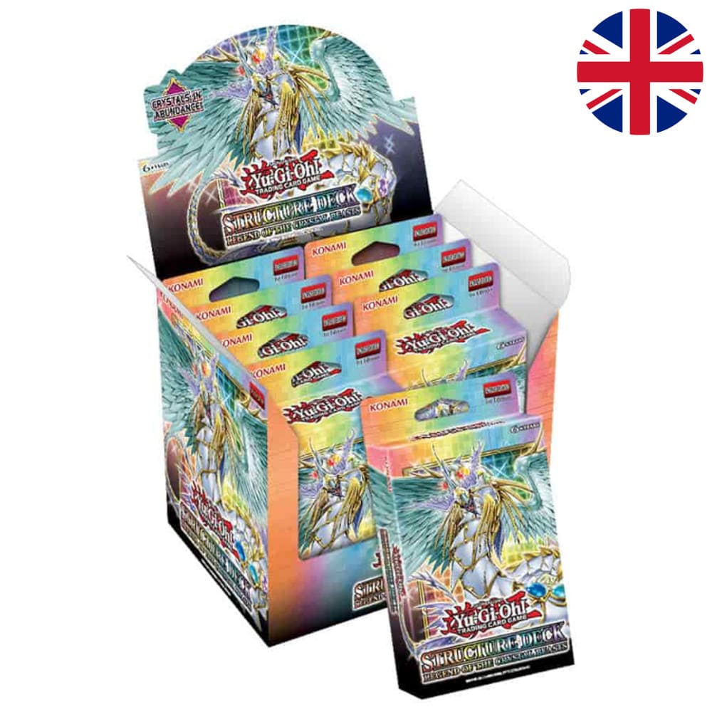 God of Cards: Yugioh Crystal Beasts Deck Englisch Display Produktbild