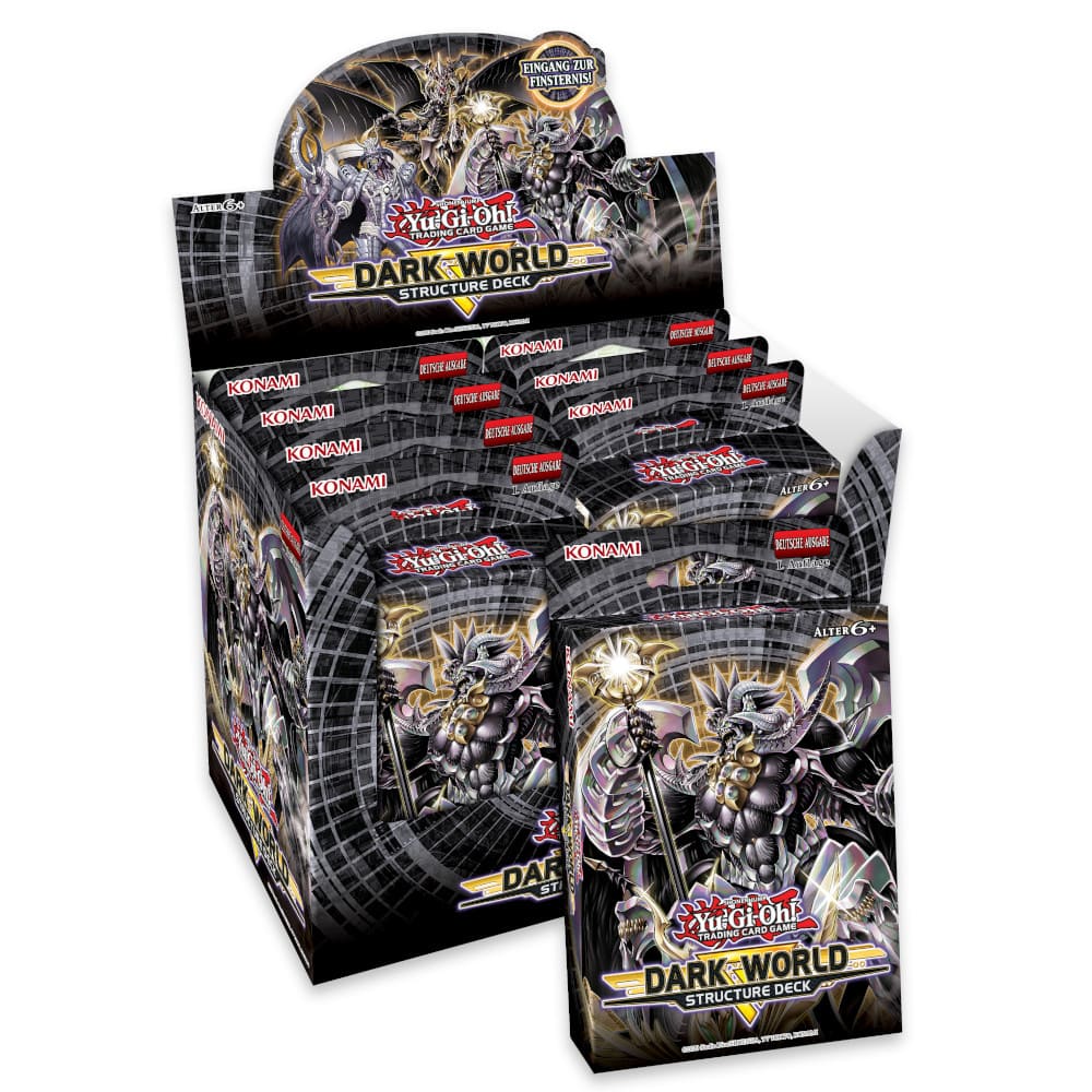 God of Cards: Yugioh Dark World Structure Deck Display Produktbild