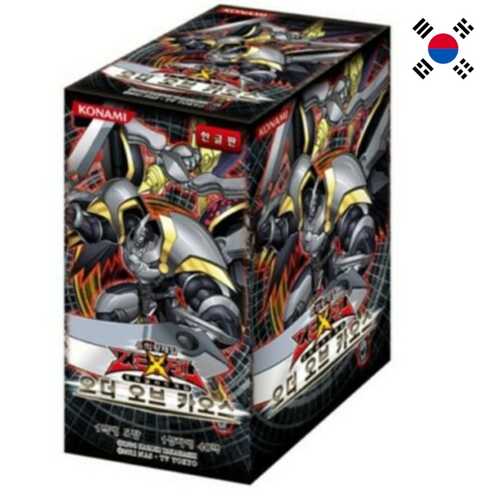 God of Cards: Yugioh Order of Chaos Display Koreanisch Produktbild