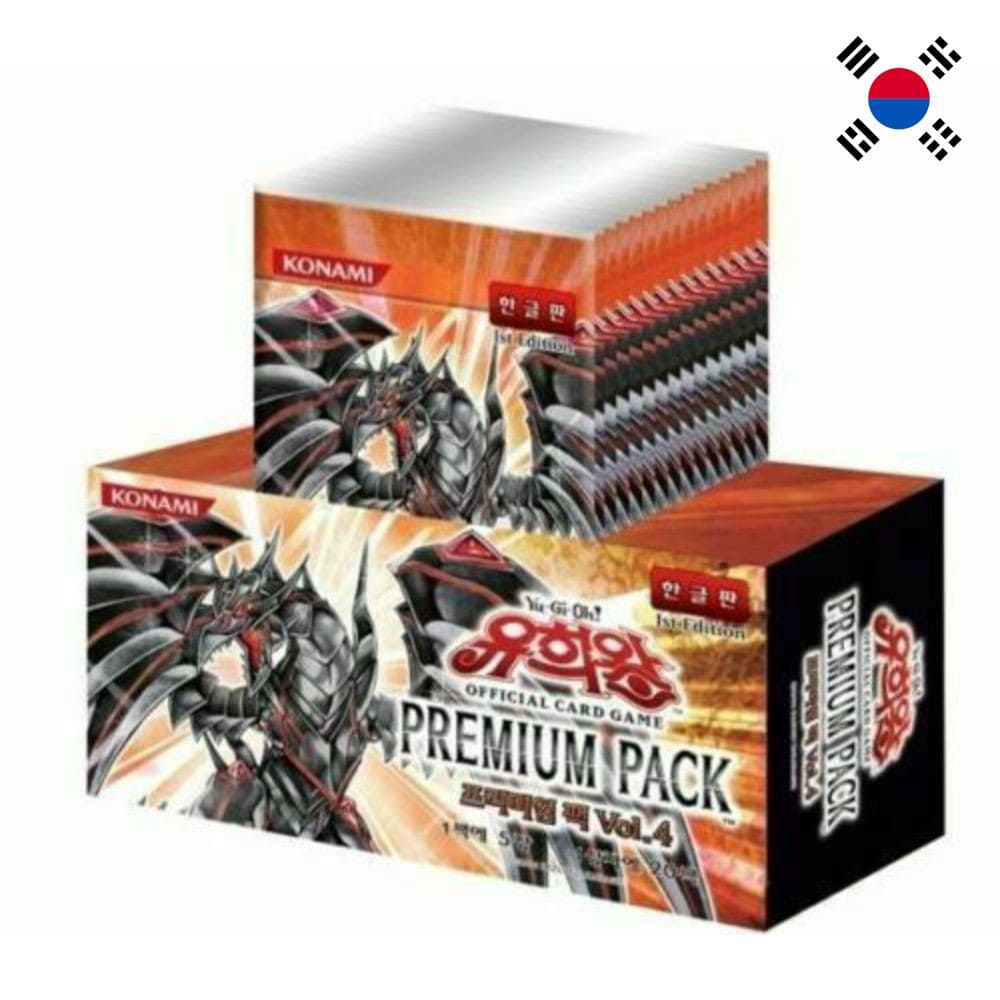 God of Cards: Yugioh Premium Pack 4 Display Koreanisch Produktbild