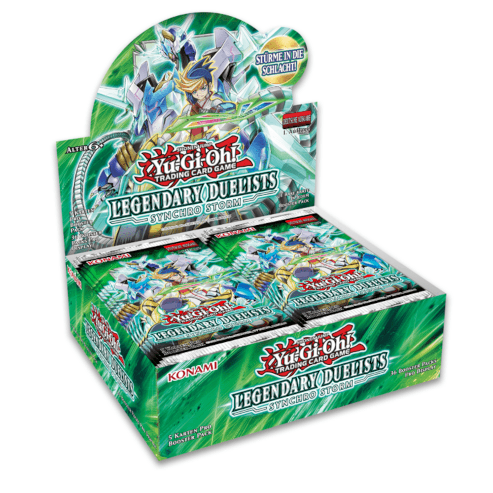 God of Cards: Yugioh Synchro Storm Display Produktbild