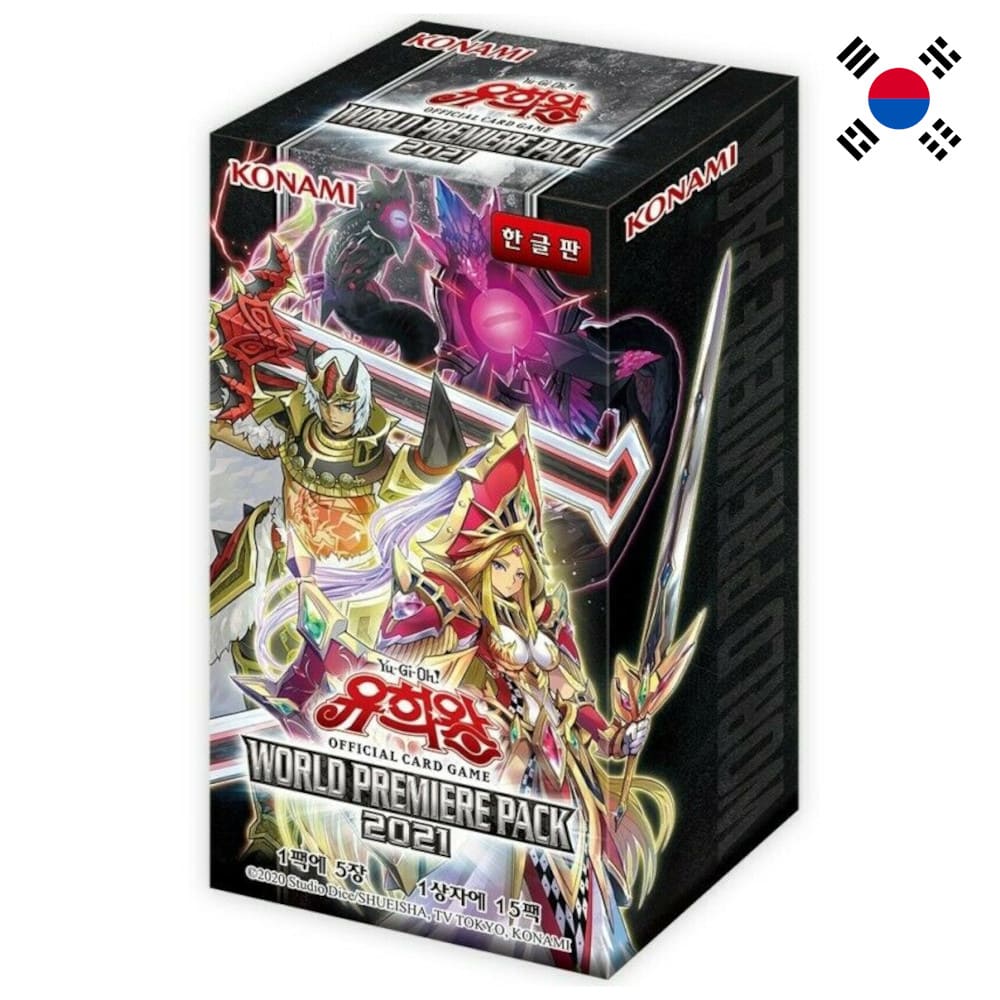 God of Cards: Yugioh World Premiere Pack 21 Display Korean Produktbild
