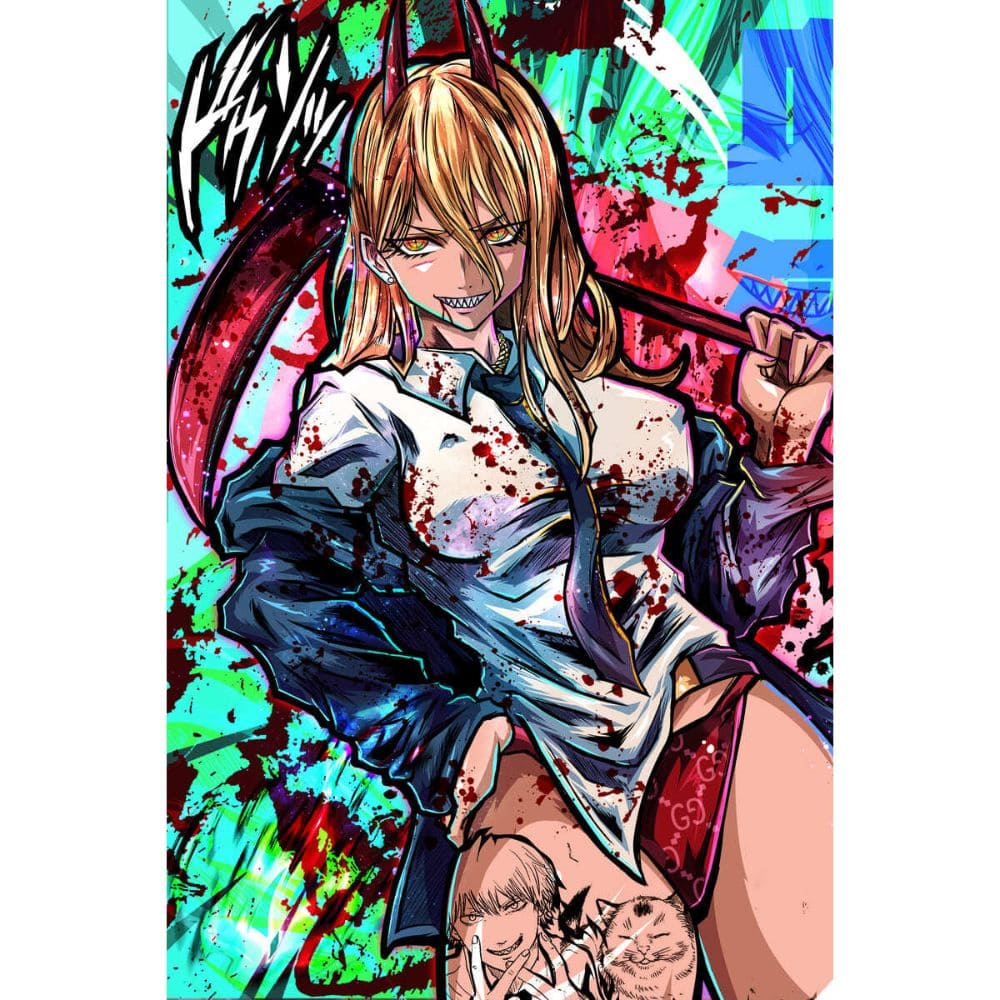 God of Cards: Acrylic Art Chainsaw Man Young Hunter Produktbild