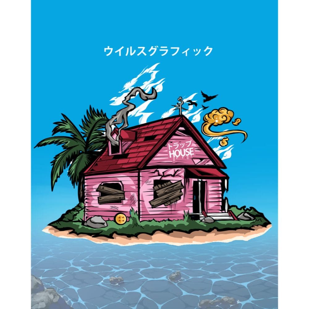 God of Cards: Acrylic Art Dragon Ball Trap House Produktbild