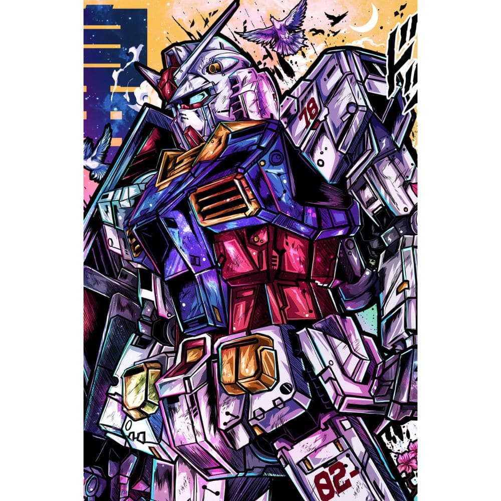 God of Cards: Acrylic Art Gundam Gun Ozzy Produktbild