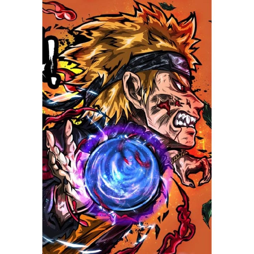 God of Cards: Acrylic Art Naruto Dattebayo Produktbild