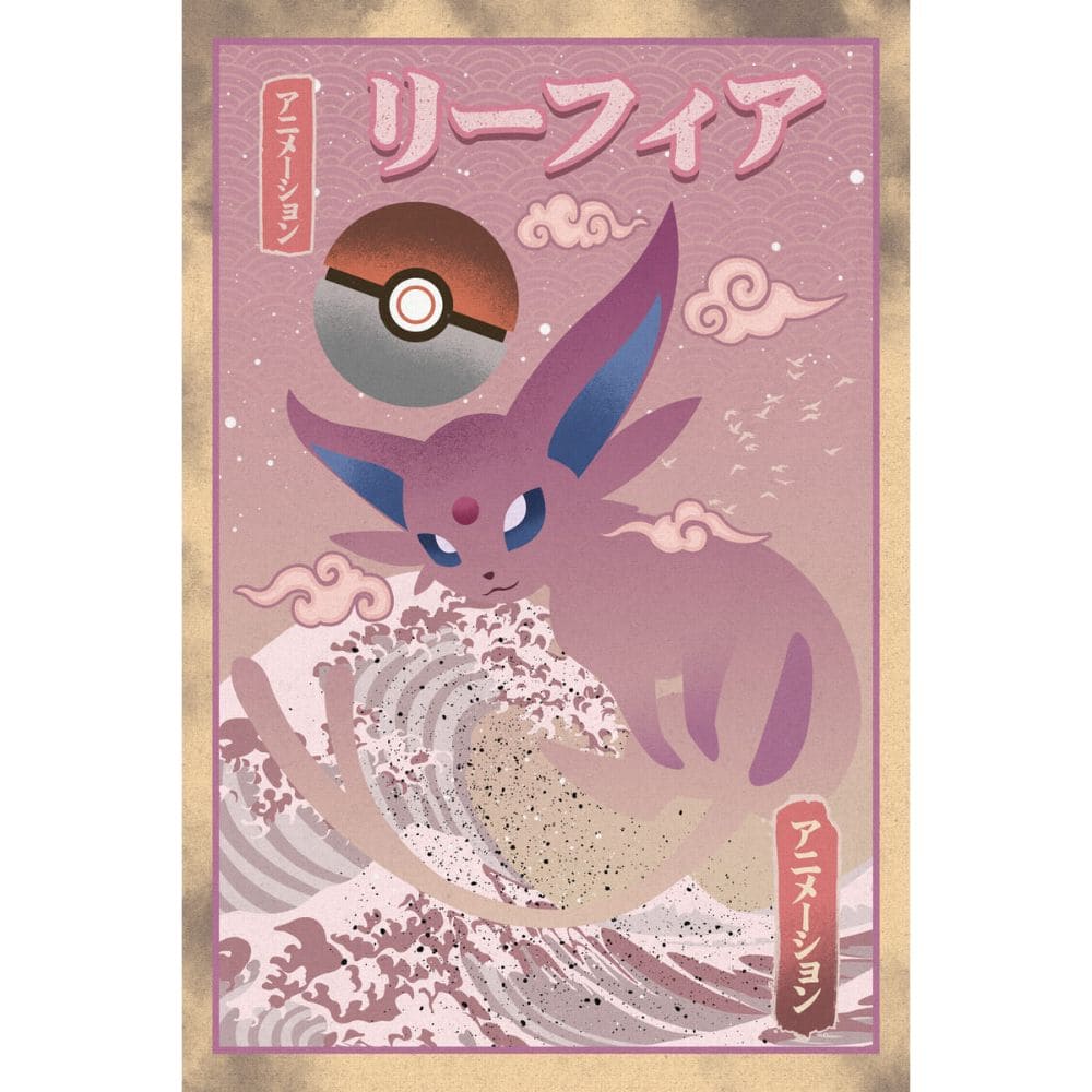 God of Cards: Acrylic Art Pokemon Espeon Wave Produktbild