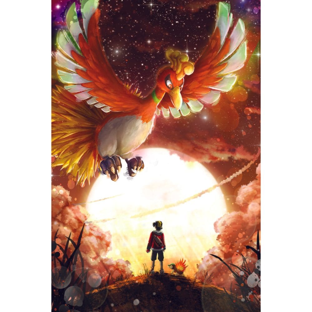 God of Cards: Acrylic Art Pokemon Fenix Ho Produktbild