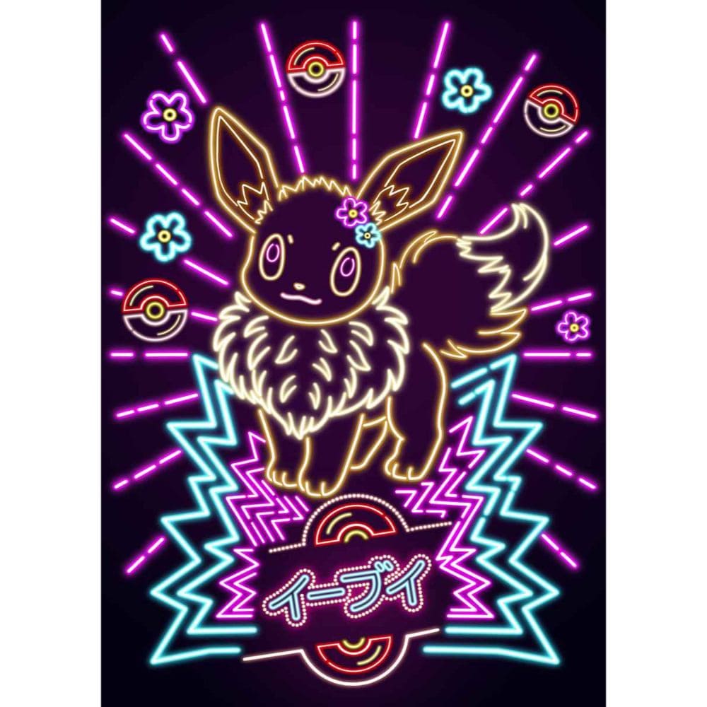 God of Cards: Acrylic Art Pokemon Vee NEON Produktbild
