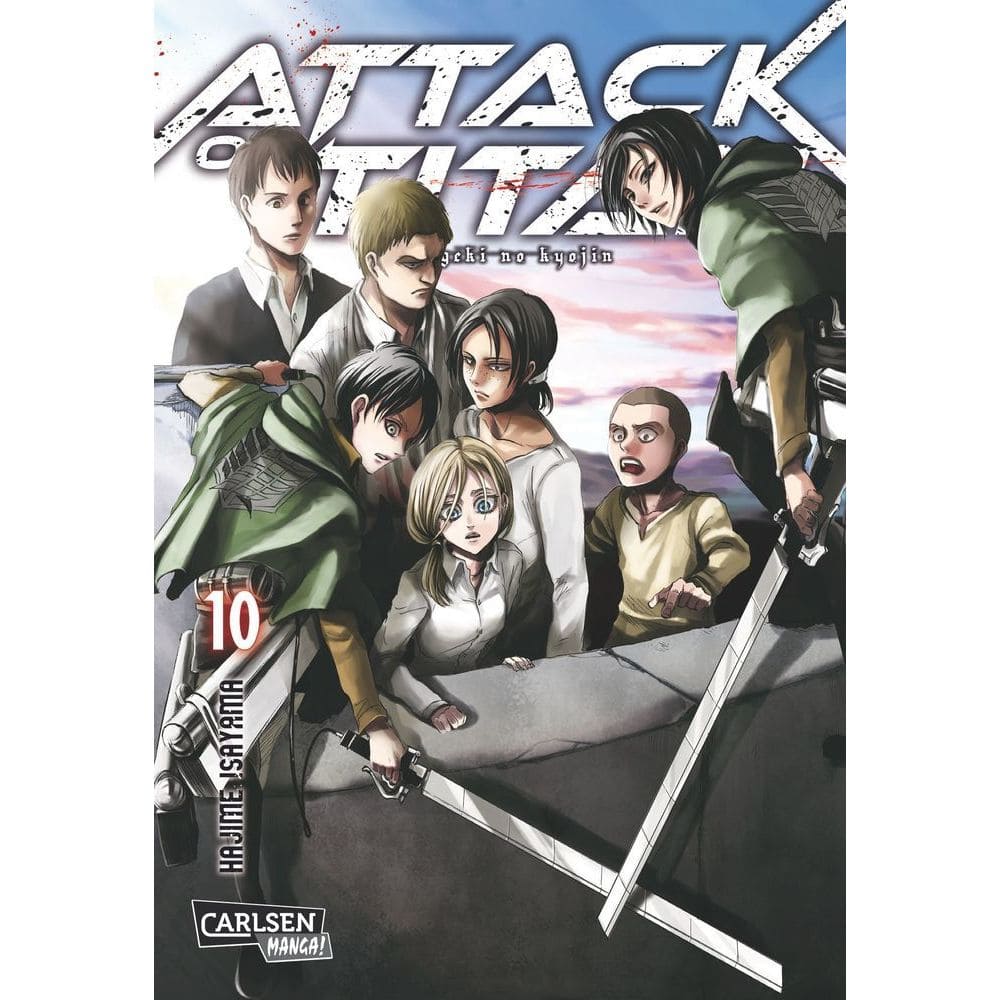God of Cards: Attack on Titan Manga Band 10 Deutsch Produktbild