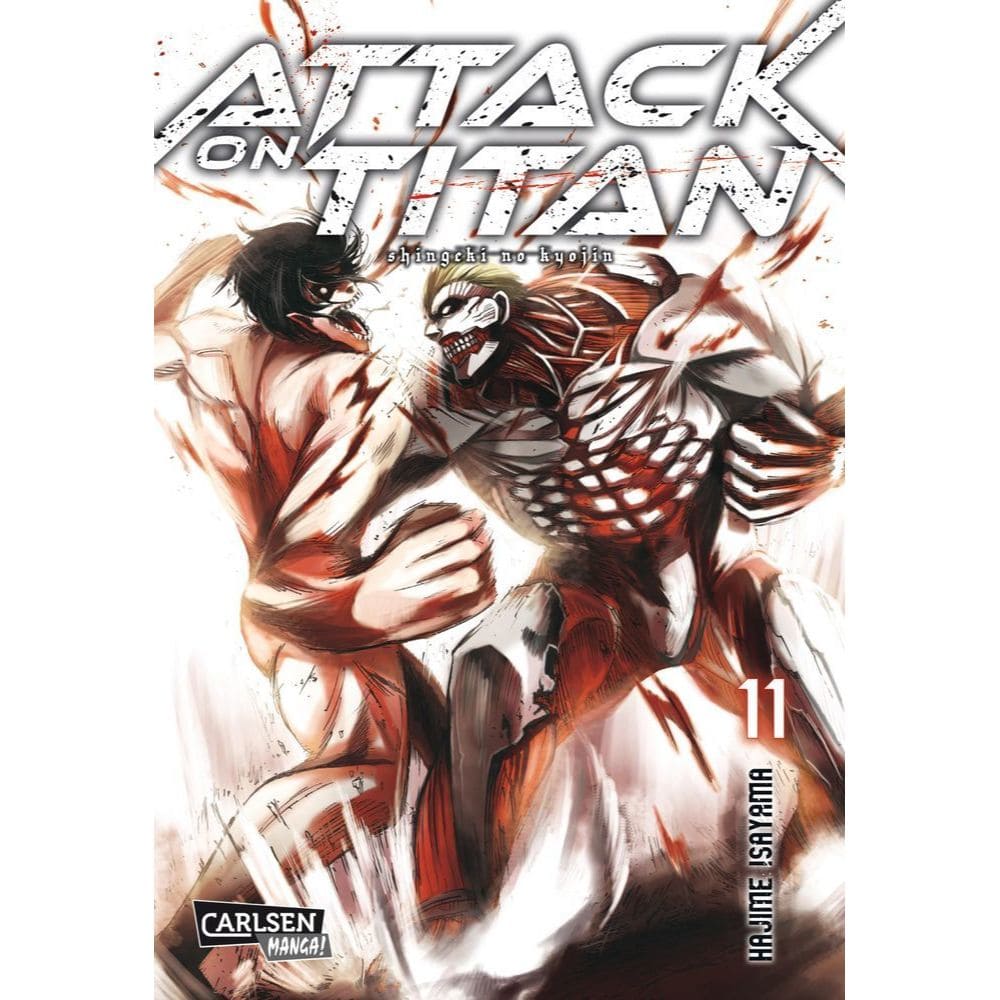 Attack on Titan Manga Band 11 Deutsch Produktbild