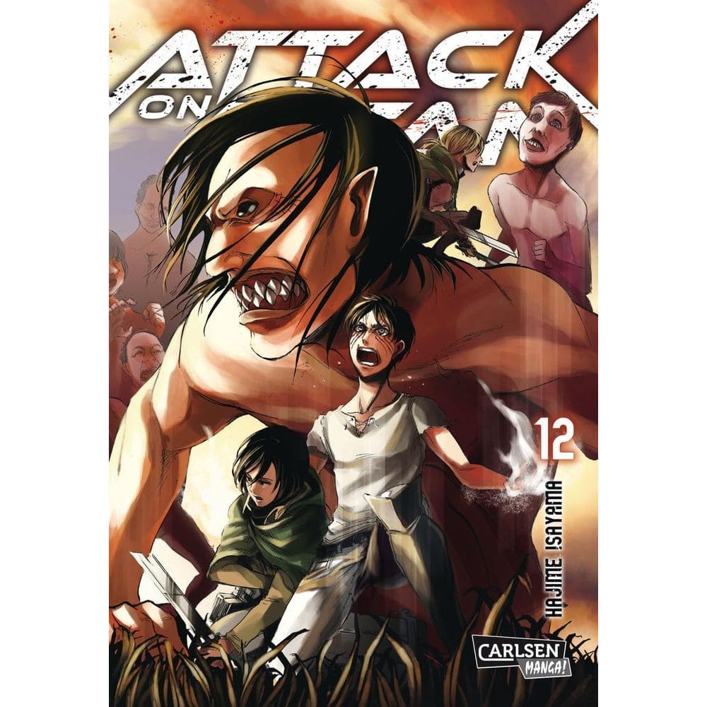 God of Cards: Attack on Titan Manga Band 12 Deutsch Produktbild