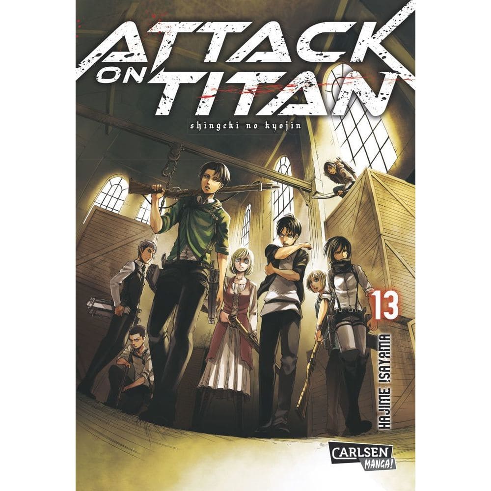 Attack on Titan Manga Band 13 German kaufen | God of Cards 👑