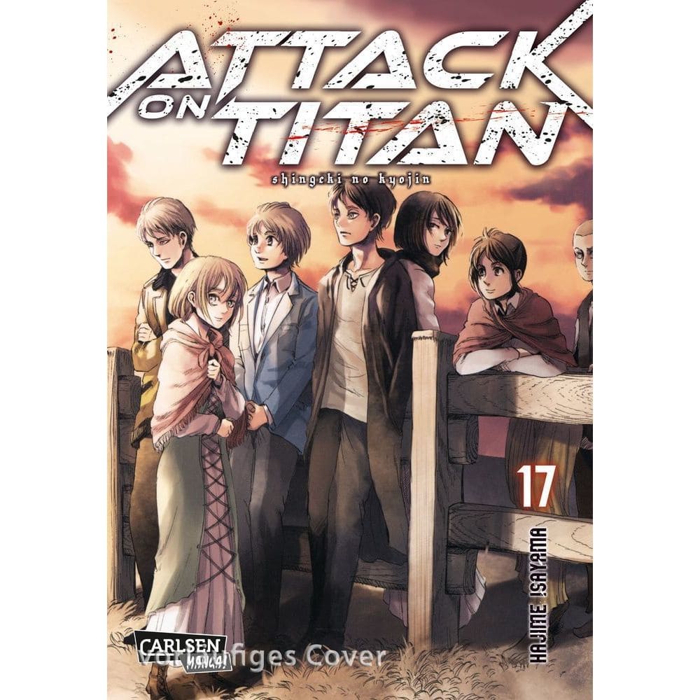 God of Cards: Attack on Titan Manga Band 17 Deutsch Produktbild