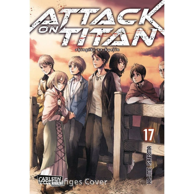 Buy Attack on Titan Manga Volume 17 German