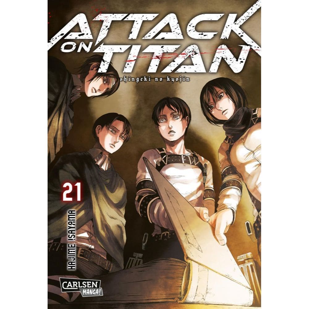 God of Cards: Attack on Titan Manga Band 21 Deutsch Produktbild