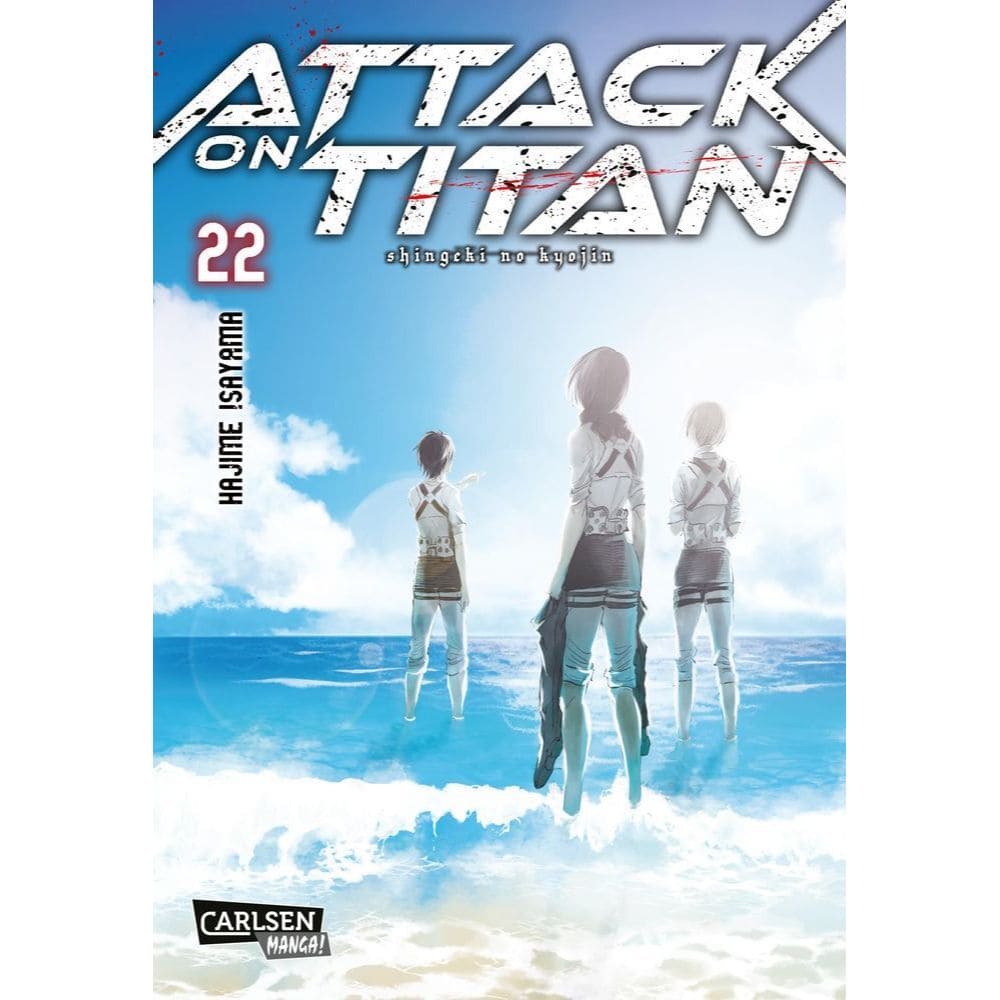 God of Cards: Attack on Titan Manga Band 22 Deutsch Produktbild