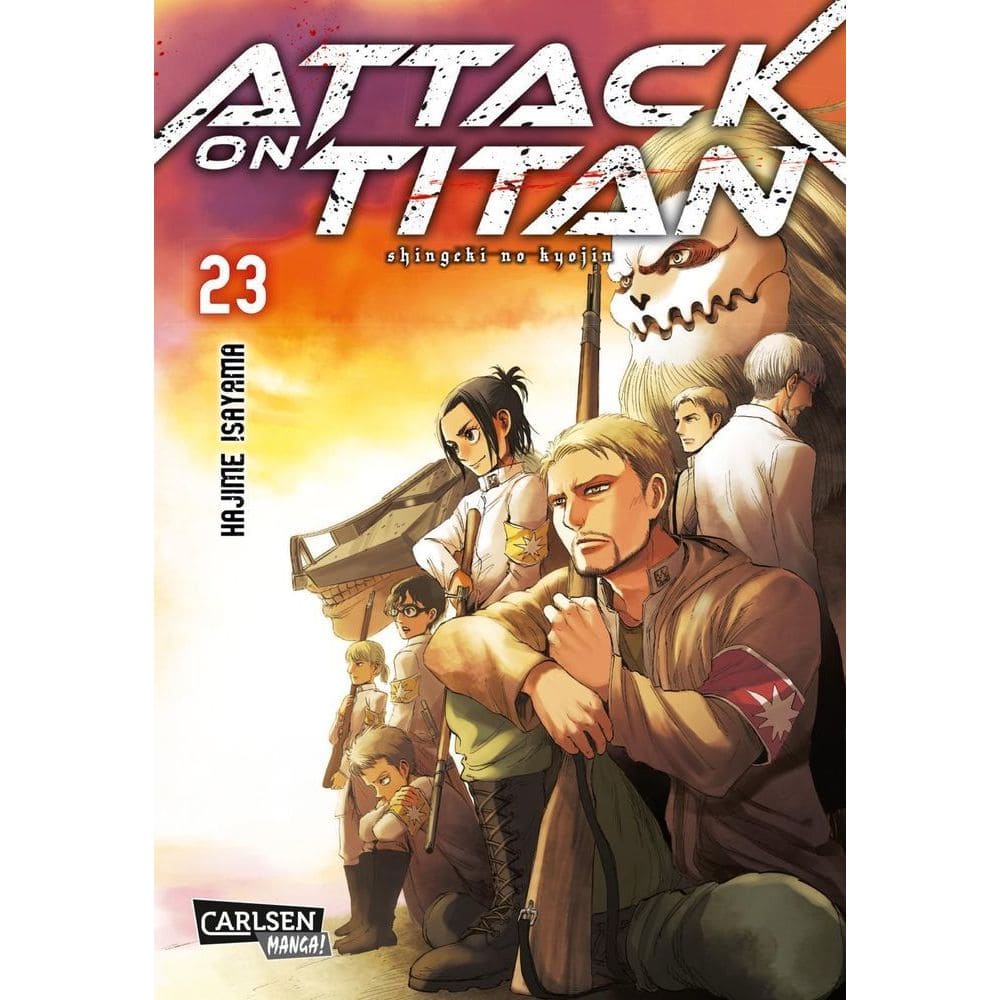 God of Cards: Attack on Titan Manga Band 23 Deutsch Produktbild