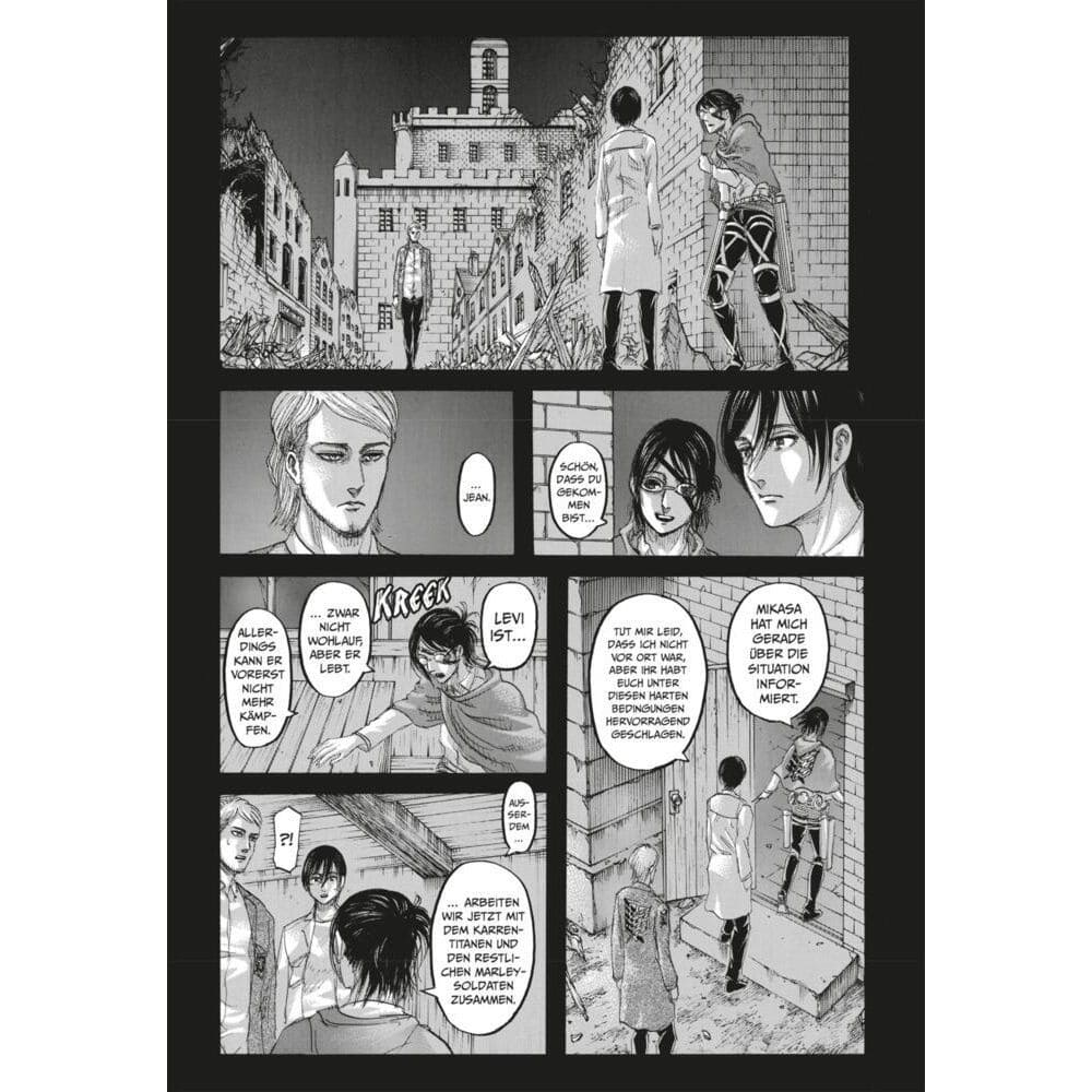 God of Cards: Attack on Titan Manga Band 32 Deutsch Produktbild  2