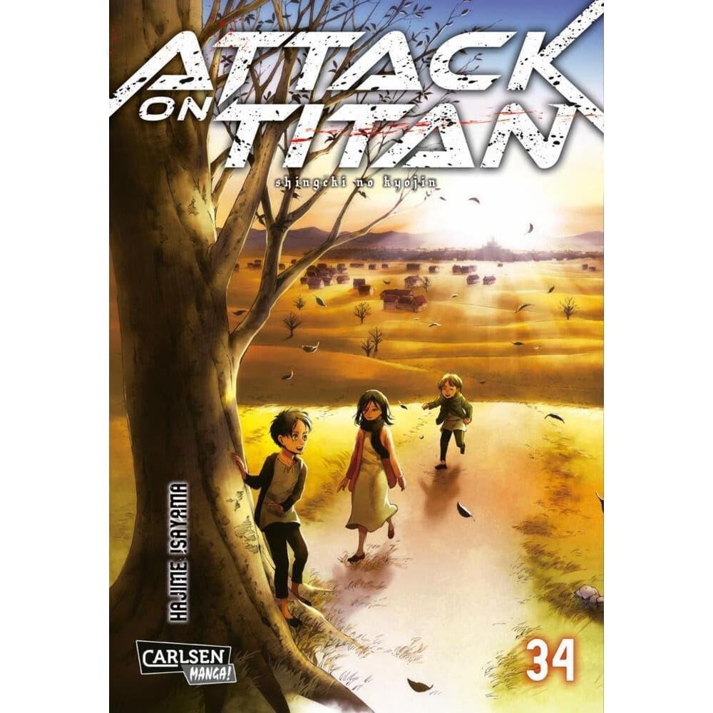 God of Cards: Attack on Titan Manga Band 34 Deutsch Produktbild