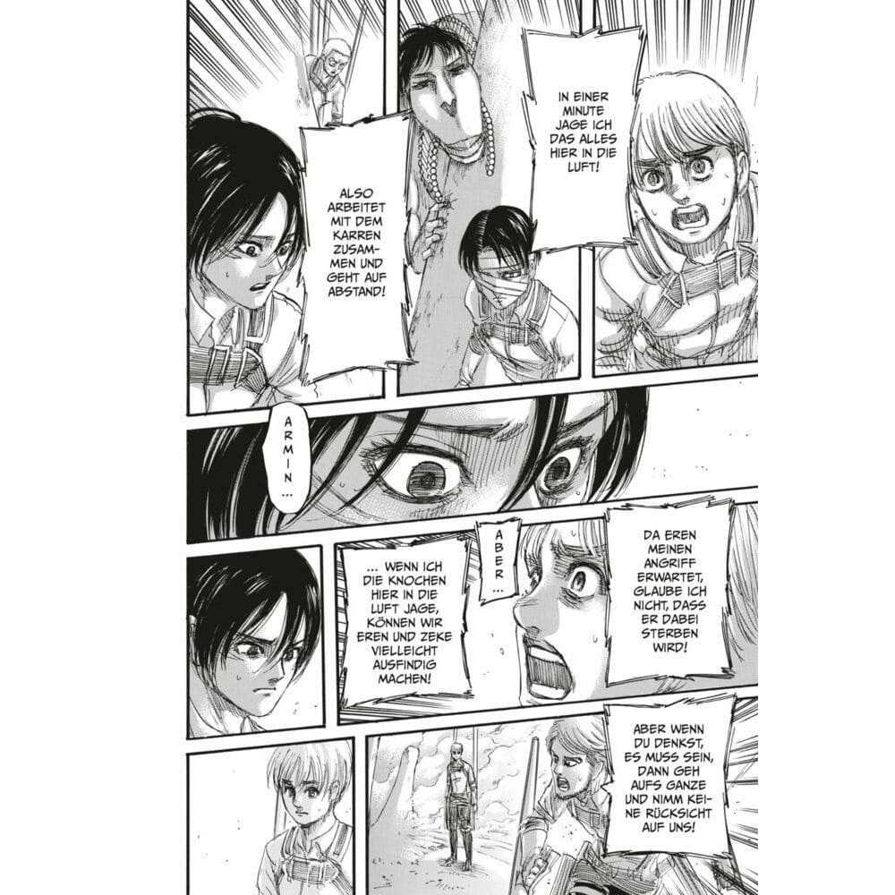 God of Cards: Attack on Titan Manga Band 34 Deutsch Produktbild 1