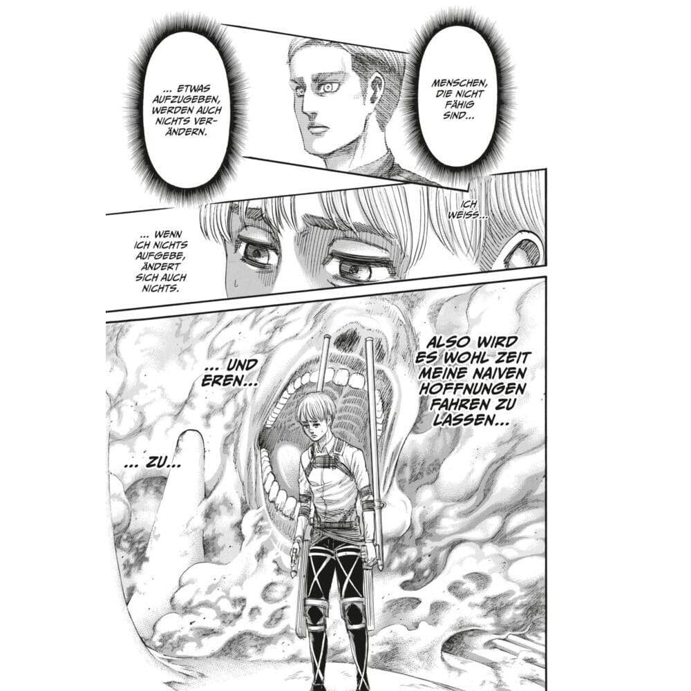 God of Cards: Attack on Titan Manga Band 34 Deutsch Produktbild 2