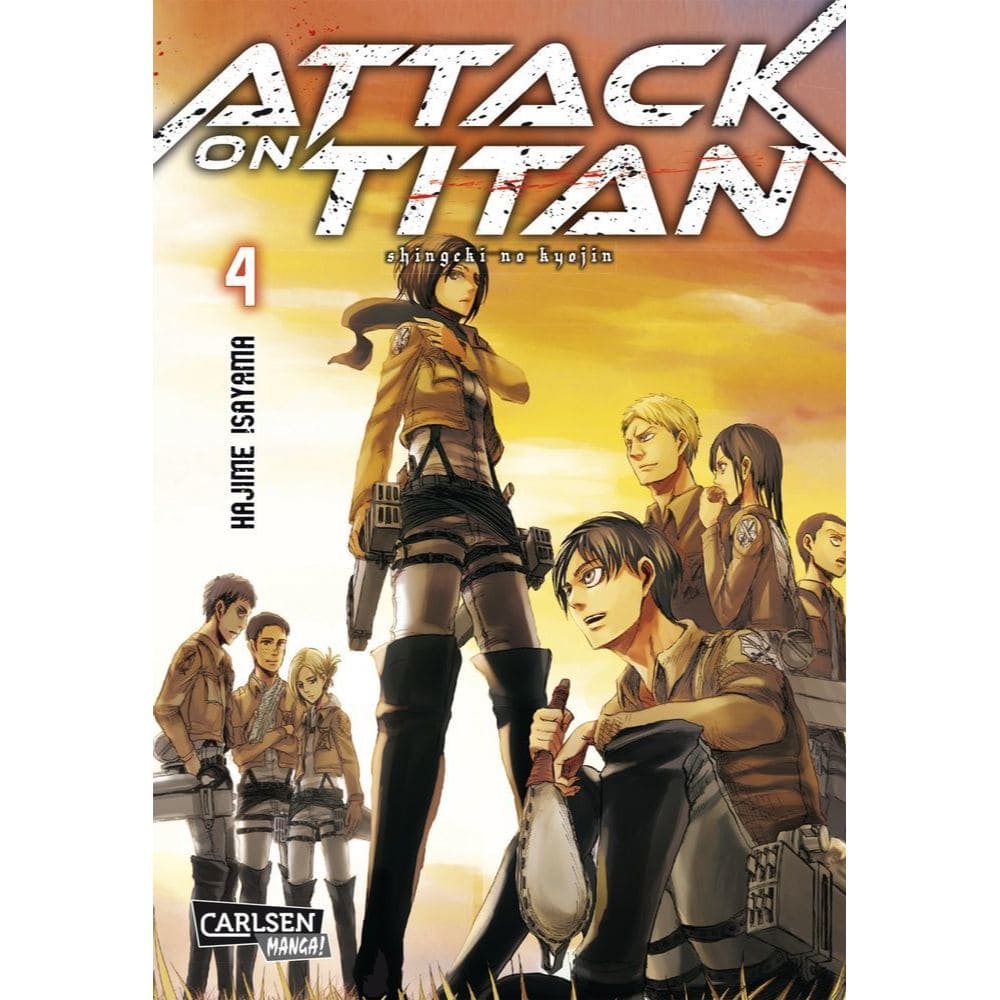 God of Cards: Attack on Titan Manga Band 4 Deutsch Produktbild